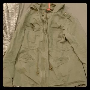 Army green jacket